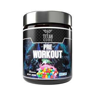 Titan Core Rocket Candy Pre-Workout Powder 300g