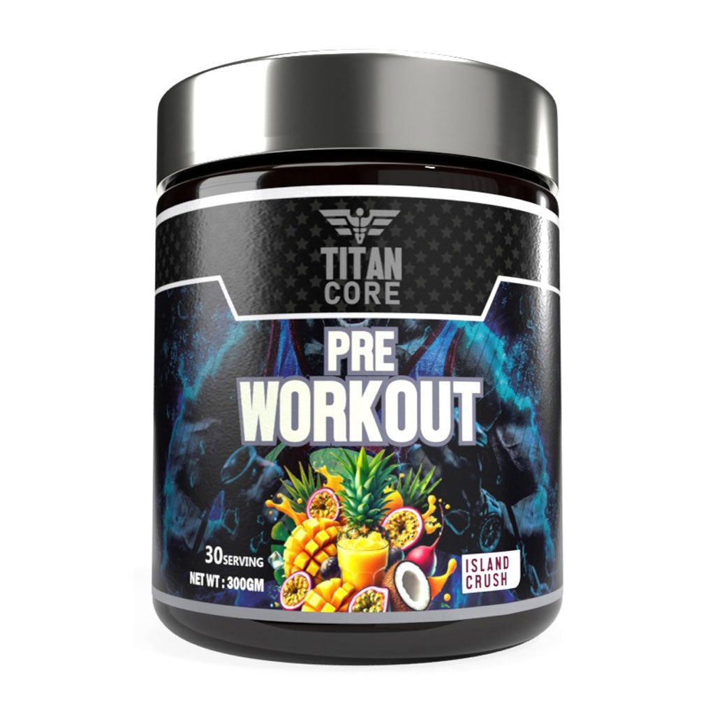 Titan Core Island Crush Pre-Workout Powder 300g - myAster