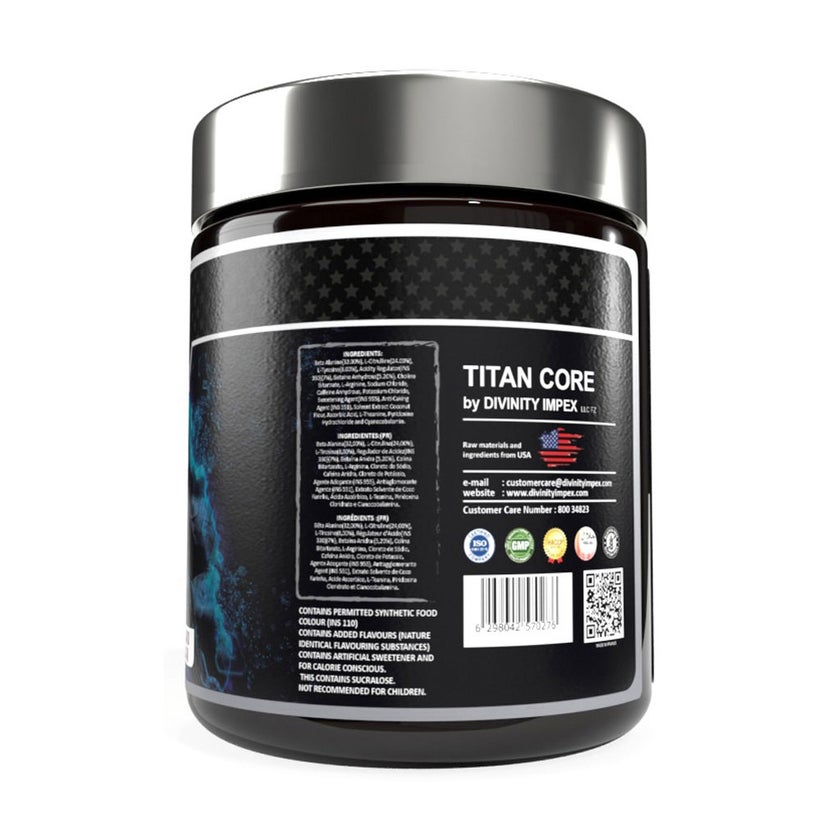 Titan Core Island Crush Pre-Workout Powder 300g