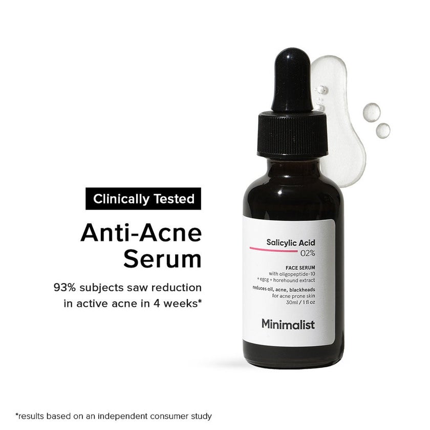Minimalist 2% Salicylic Acid Face Serum 30ml