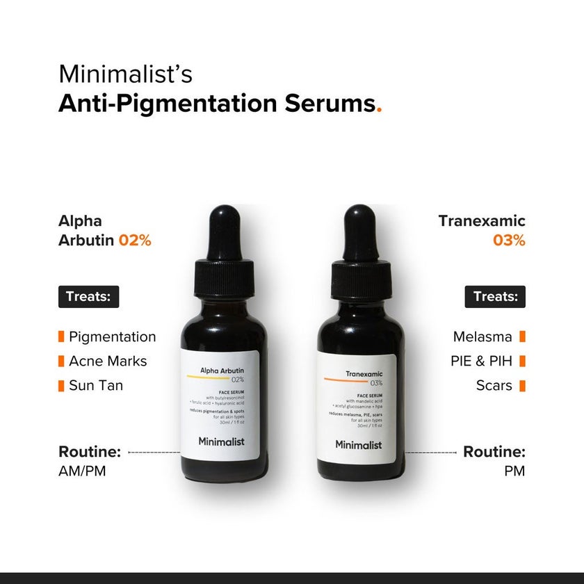Minimalist 2% Alpha Arbutin Face Serum 30ml