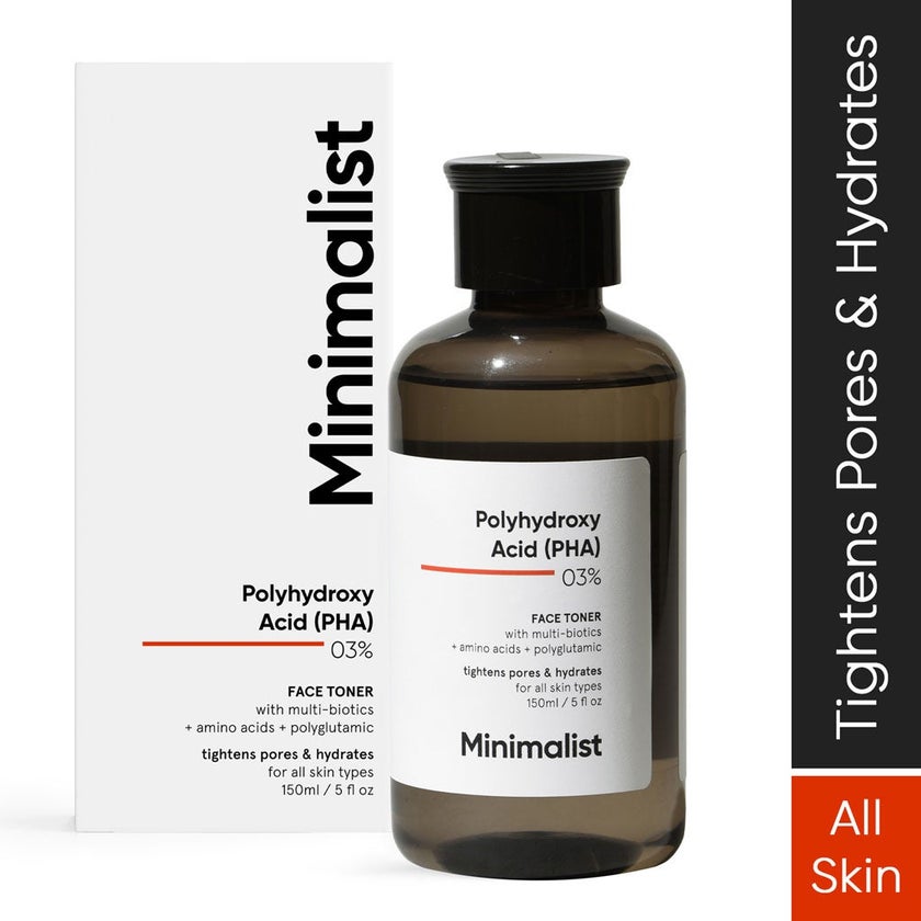 Minimalist 3% Polyhydroxy Acid PHA Face Toner 150ml