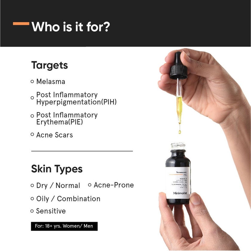 Minimalist 3% Tranexamic Acid Face Serum 30ml