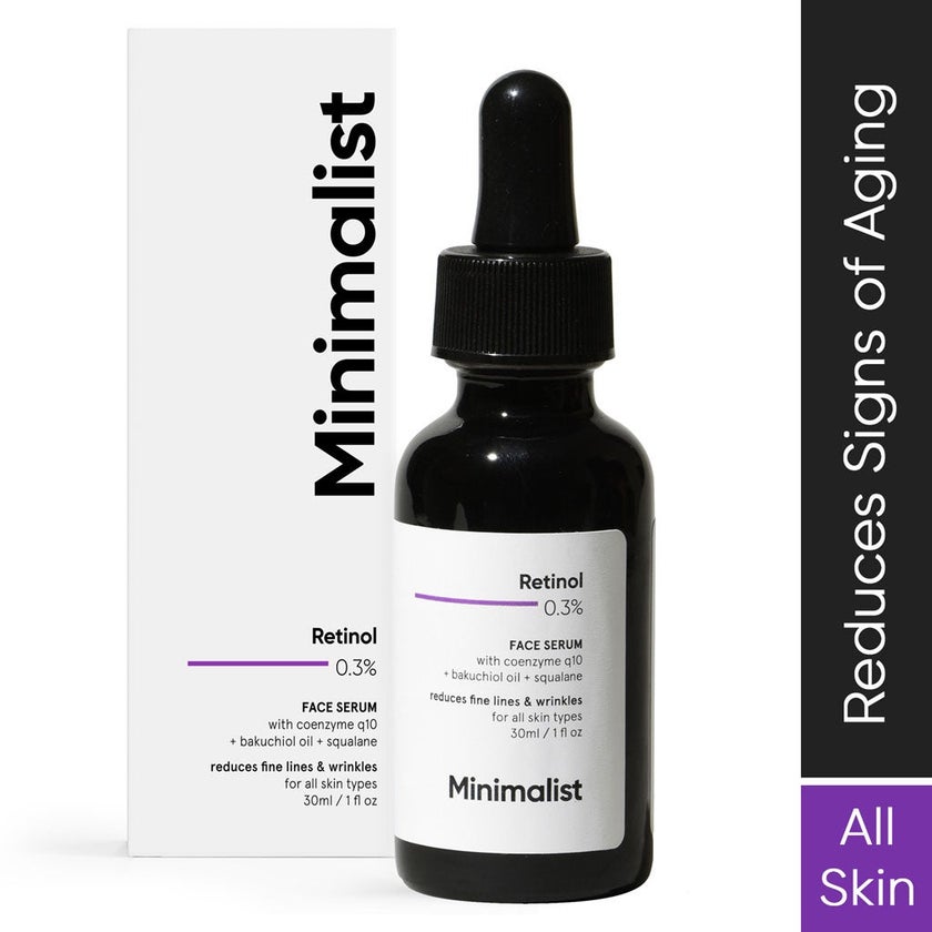 Minimalist 0.3% Retinol Face Serum 30ml