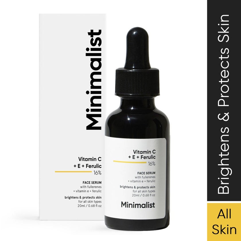 Minimalist 16% Vitamin C + E + Ferulic Face Serum 20ml