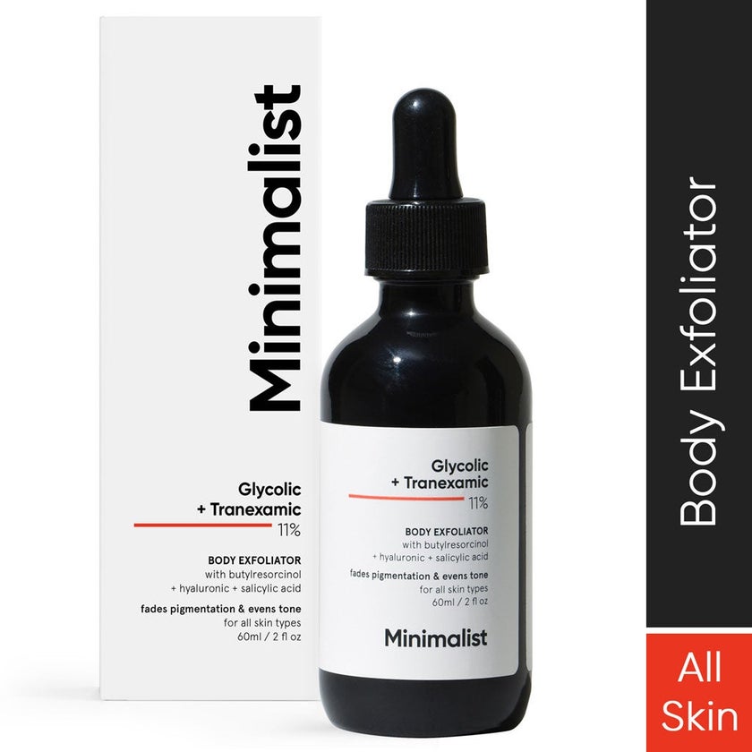 Minimalist 11% Glycolic + Tranexamic Body Exfoliator 60ml
