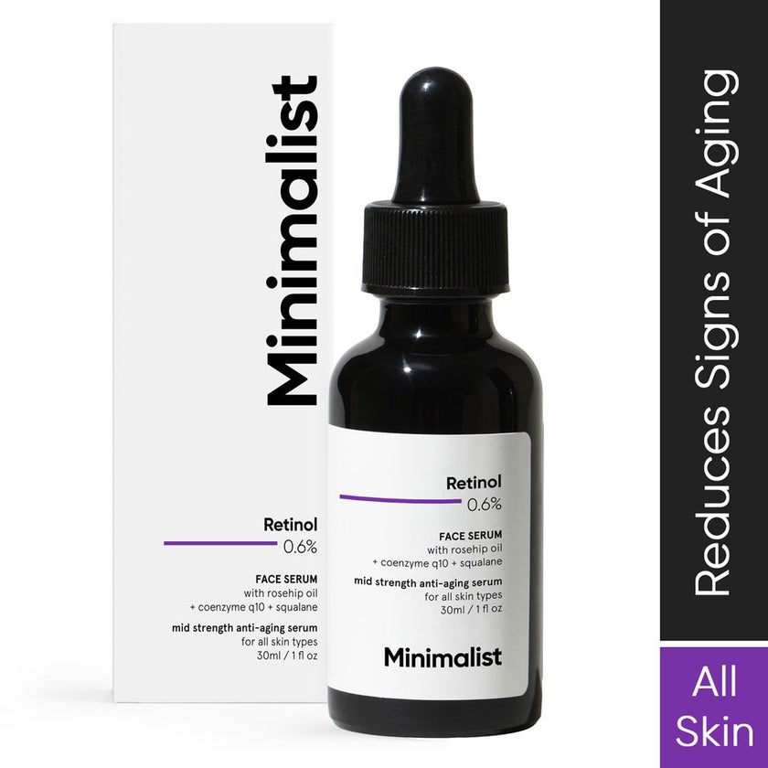 Minimalist 0.6% Retinol Face Serum 30ml