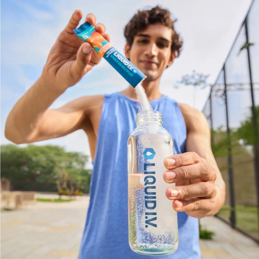 Liquid I.V. Hydration Multiplier Electrolyte Drink Mix - Brazilian Orange Flavor, Pack of 24's