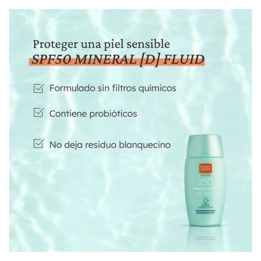 Marti Derm Sun Care SPF 50 Mineral D Fluid 50ml