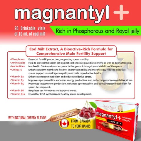Homeocan Magnantyl+ Dynamism Vitality Vials 10ml, Pack of 20's