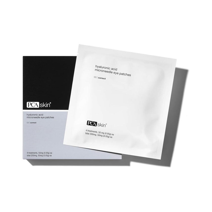 PCA Skin Hyaluronic Acid Microneedle Eye Patches, Pair of 4's