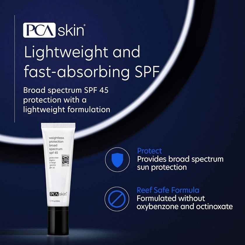 PCA Skin Weightless Protection SPF45 Sunscreen 50ml