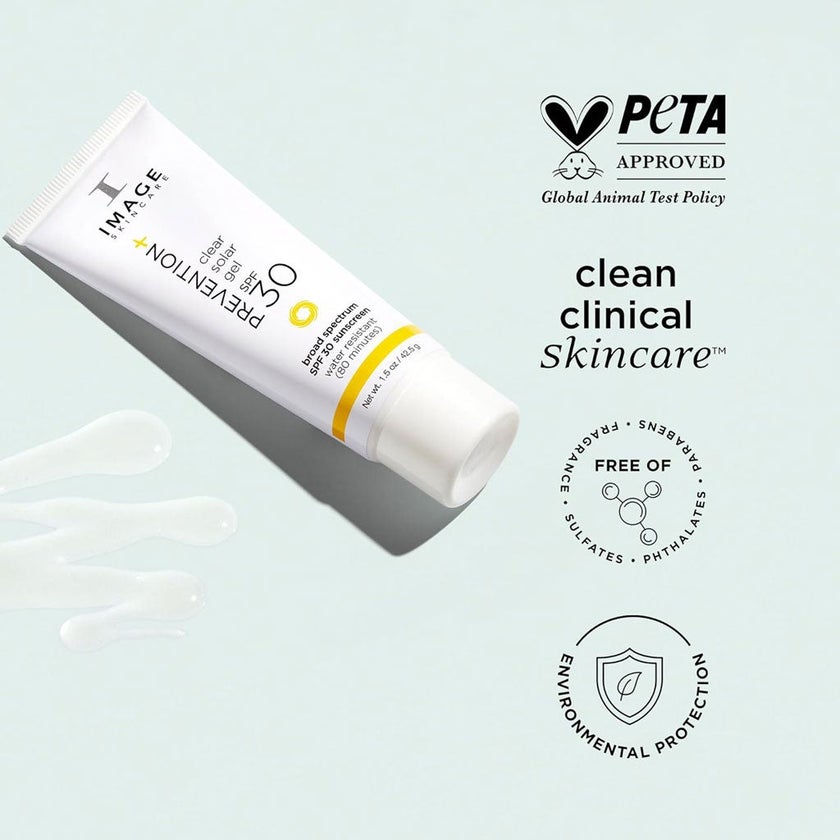 Image Prevention+ Clear Solar SPF30 Sunscreen Gel 42.5g