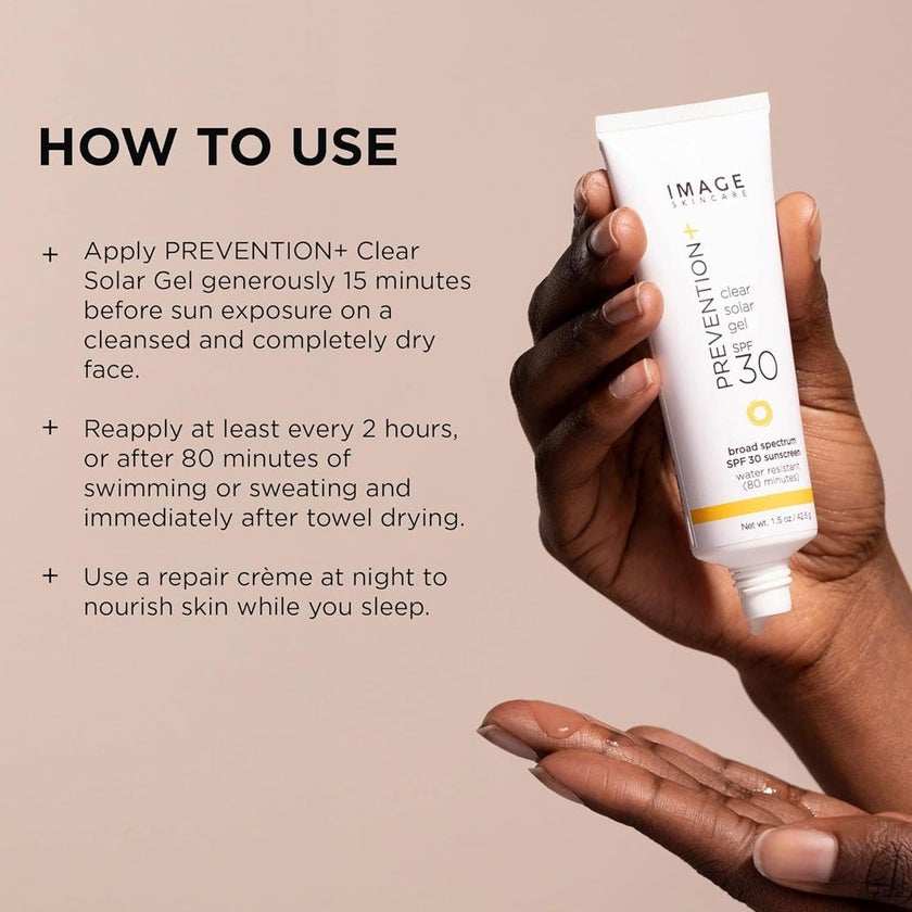 Image Prevention+ Clear Solar SPF30 Sunscreen Gel 42.5g