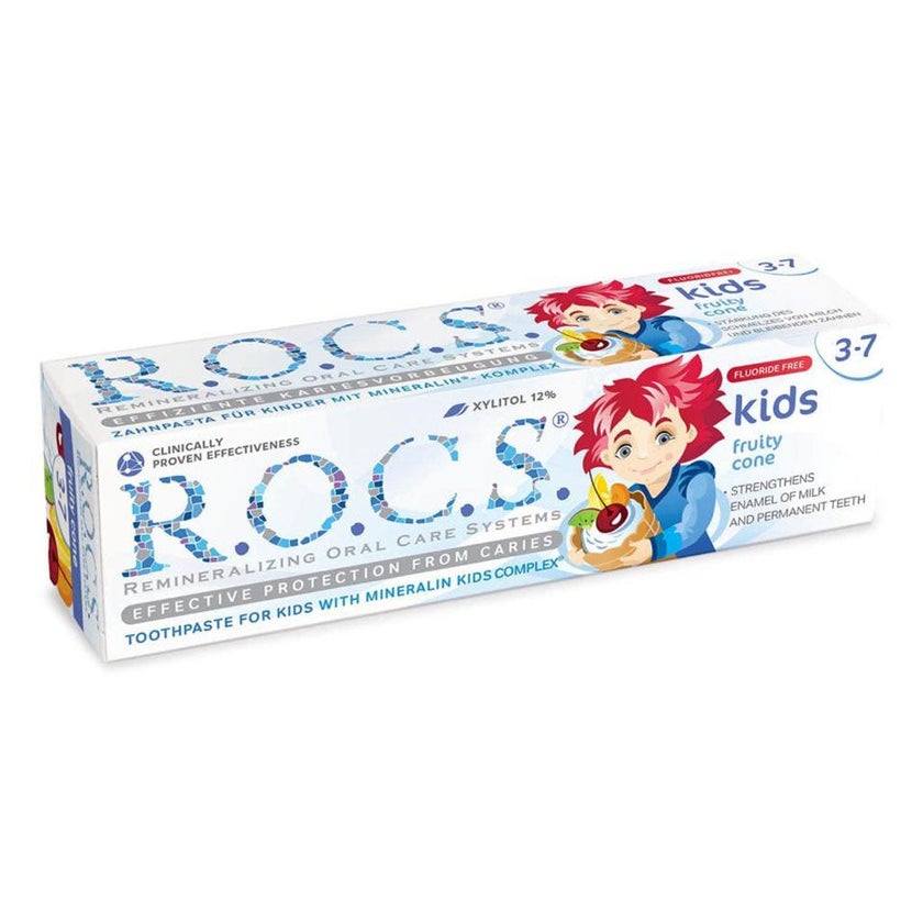 ROCS Kids Fruity Cone Toothpaste 35ml