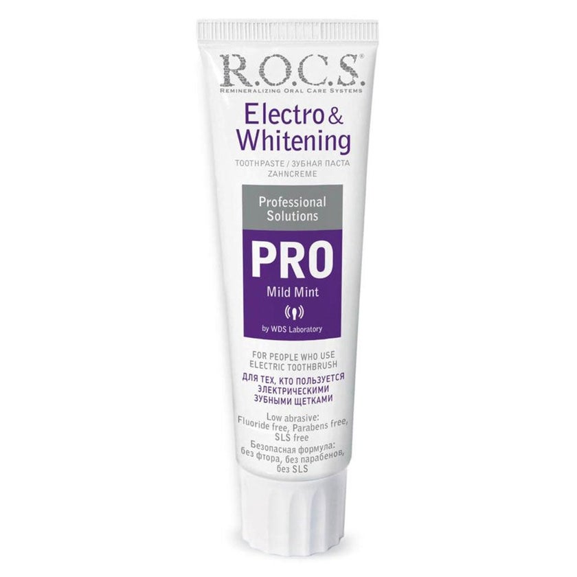 ROCS Pro Mild Mint Electro & Whitening Toothpaste 100ml