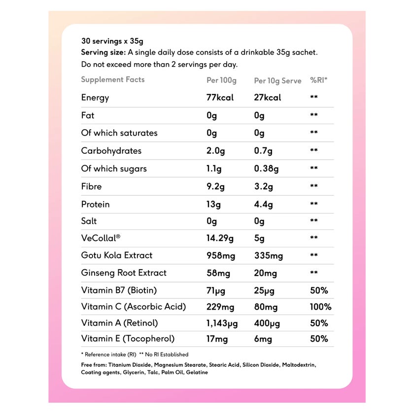 Feel Pro Collagen Gel Sachets, Cherry - 30 Sachets