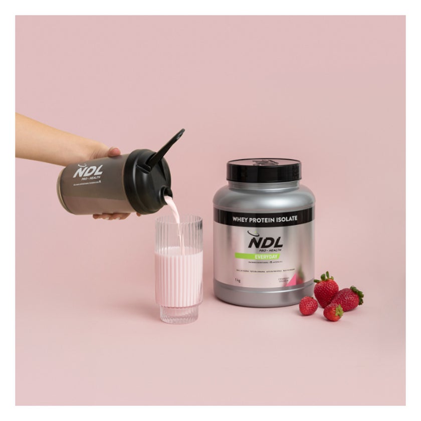 NDL Pro Health Whey Protein Isolate 2.2lb - Strawberry Flavor - by Rafa Nadal