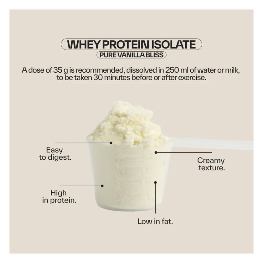 NDL Pro Health Whey Protein Isolate 2.2lb - Vanilla Flavor - by Rafa Nadal