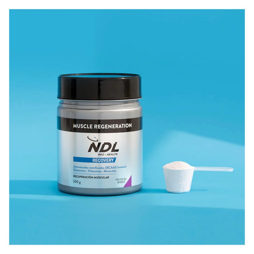 NDL Pro Health Recovery BCAA + Glutamine 300g - Forest Berry Flavor - by Rafa Nadal