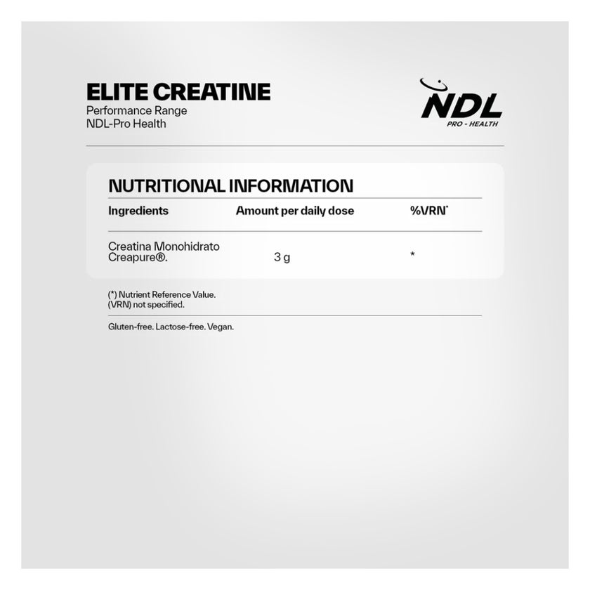 NDL Pro Health Performance Elite Creatine 300g - Unflavored - by Rafa Nadal