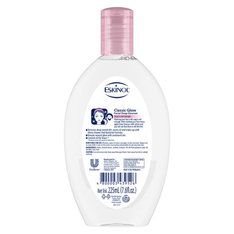 Eskinol Classic White Facial Deep Cleanser 225ml