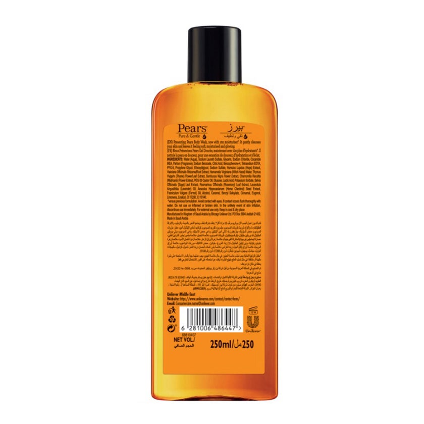 Pears Pure & Gentle Body Wash 250ml