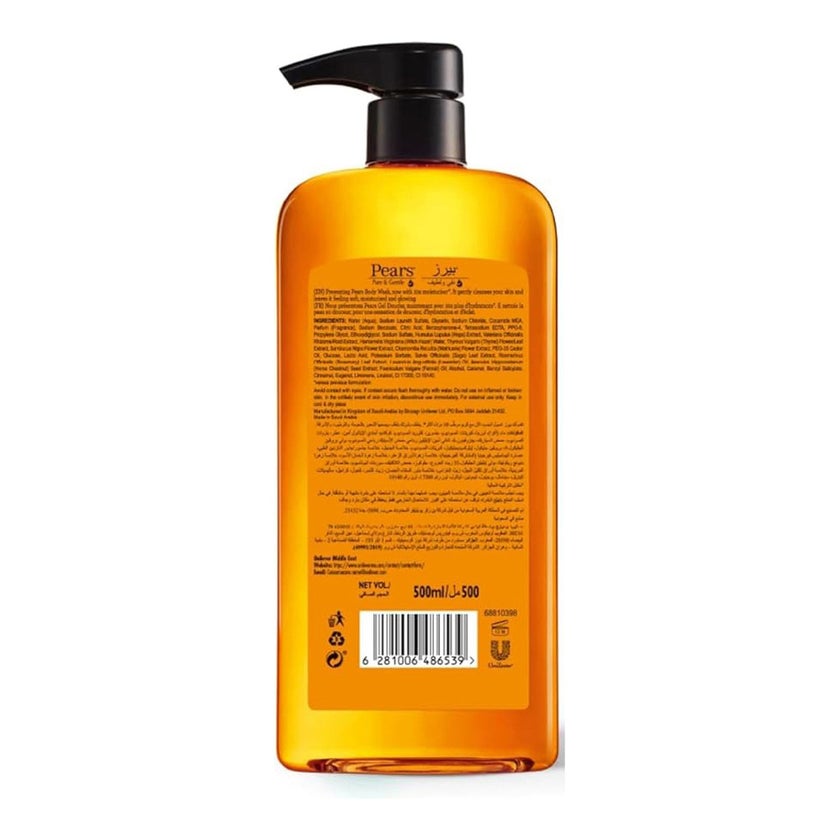 Pears Pure & Gentle Body Wash 500ml