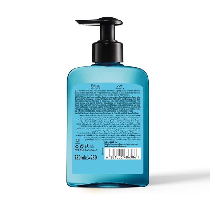 Pears Soft & Fresh Hand Wash 250ml