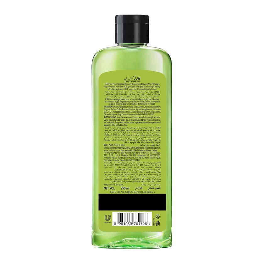 Pears Naturale Aloe Vera Body Wash 250ml