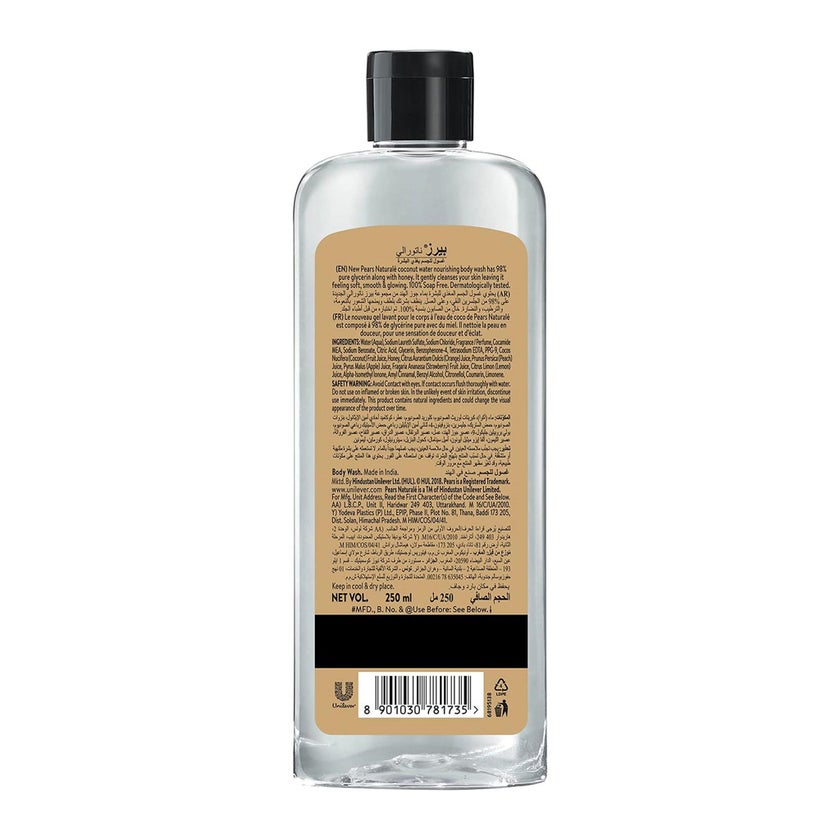Pears Natural Coconut Water Body Wash 250ml