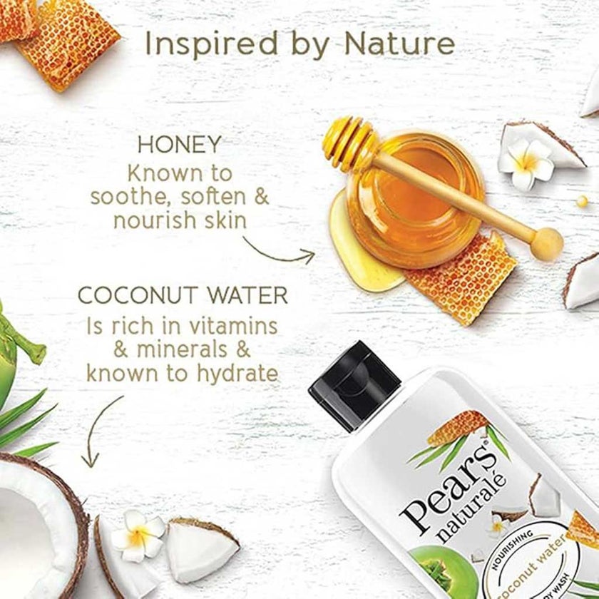 Pears Natural Coconut Water Body Wash 250ml