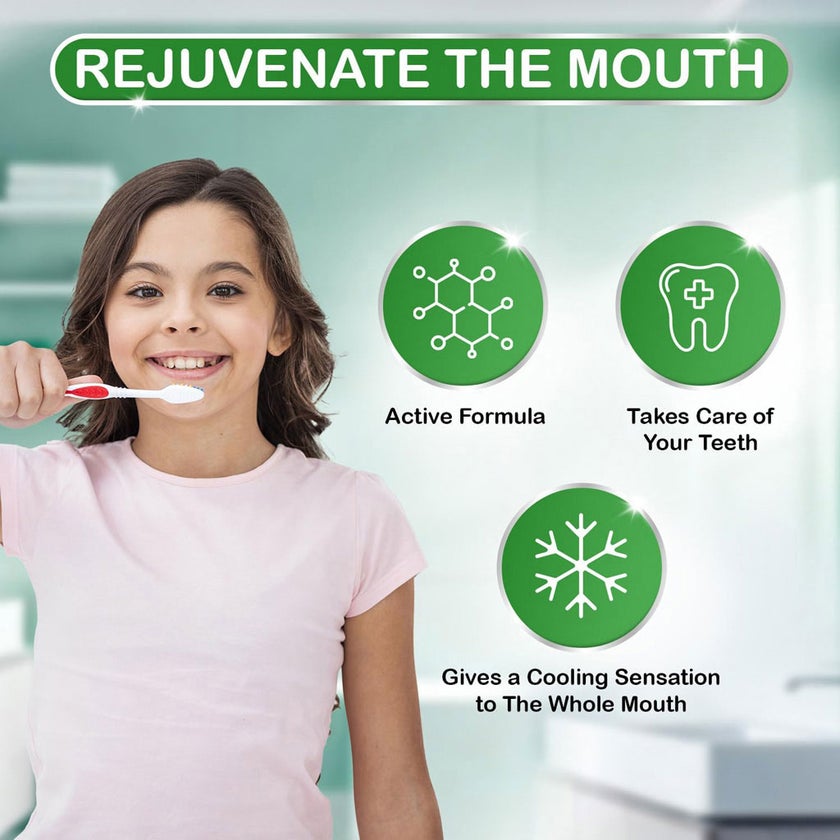 Pepsodent Herbal Toothpaste With Toothbrush 150g