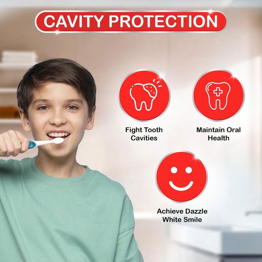 Pepsodent Cavity Fighter Toothpaste With Toothbrush 150g