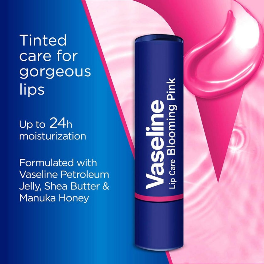 Vaseline Lip Colour + Care Lip Balm 3g - Blooming Pink