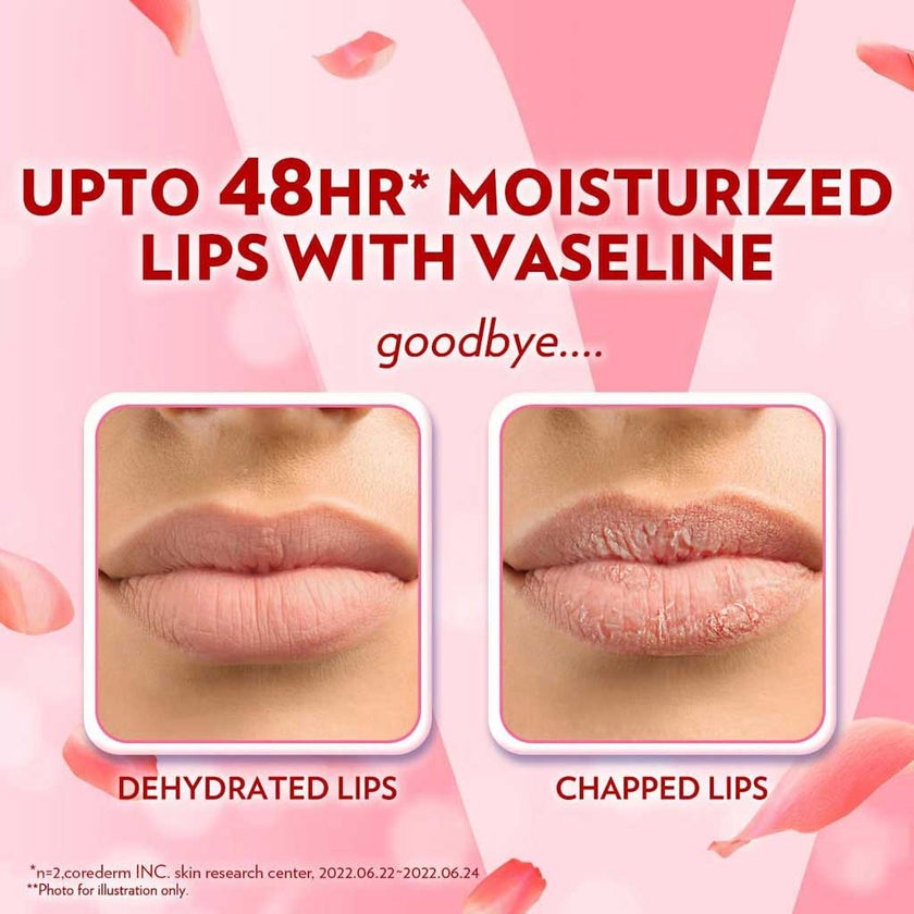 Vaseline Rose Lips Lip Care Balm 4.8g