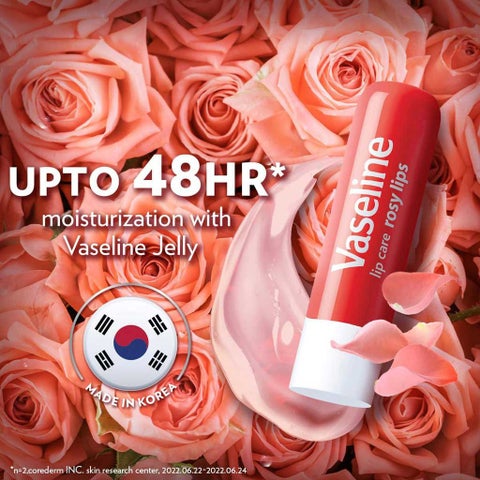 Vaseline Rose Lips Lip Care Balm 4.8g
