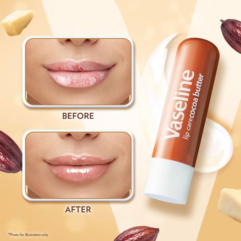 Vaseline Cocoa Butter Lip Therapy Lip Balm 4.8g