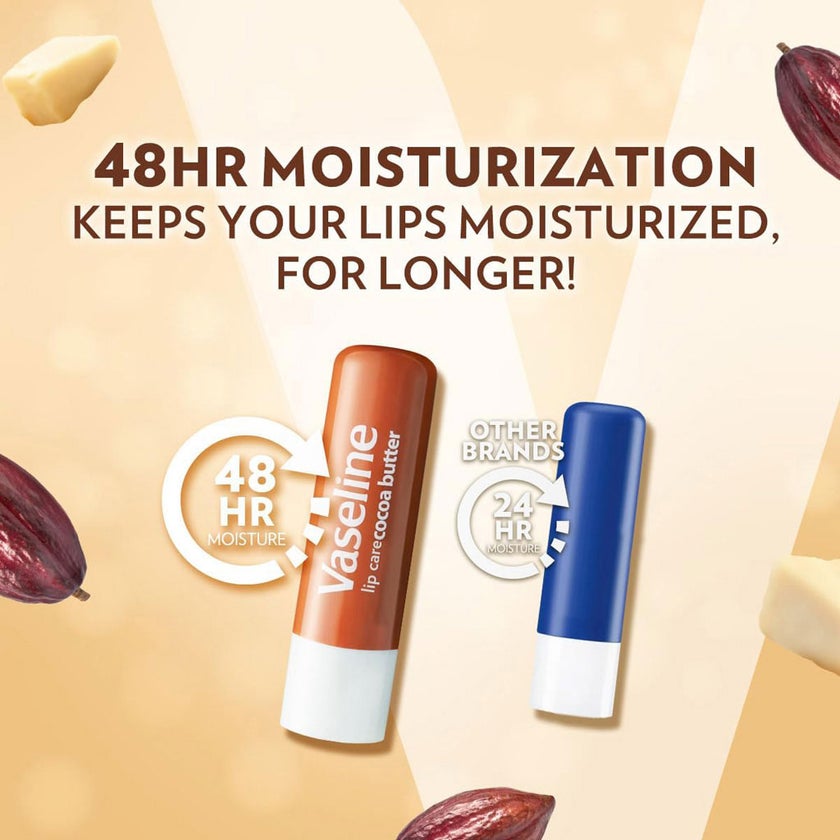Vaseline Cocoa Butter Lip Therapy Lip Balm 4.8g