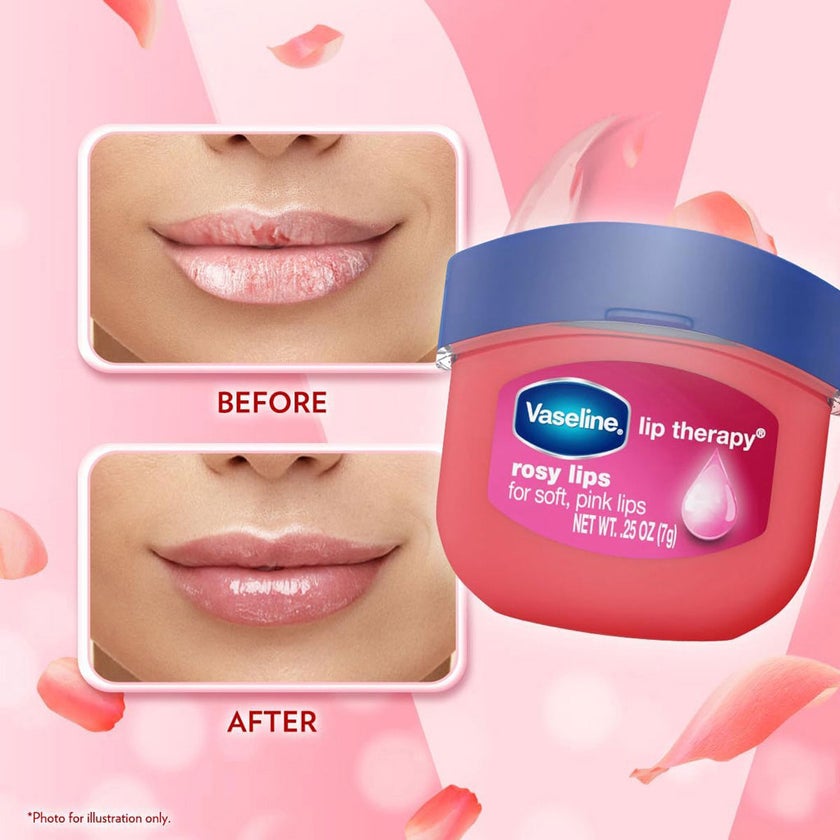 Vaseline Rose Lips Lip Therapy Balm 7g