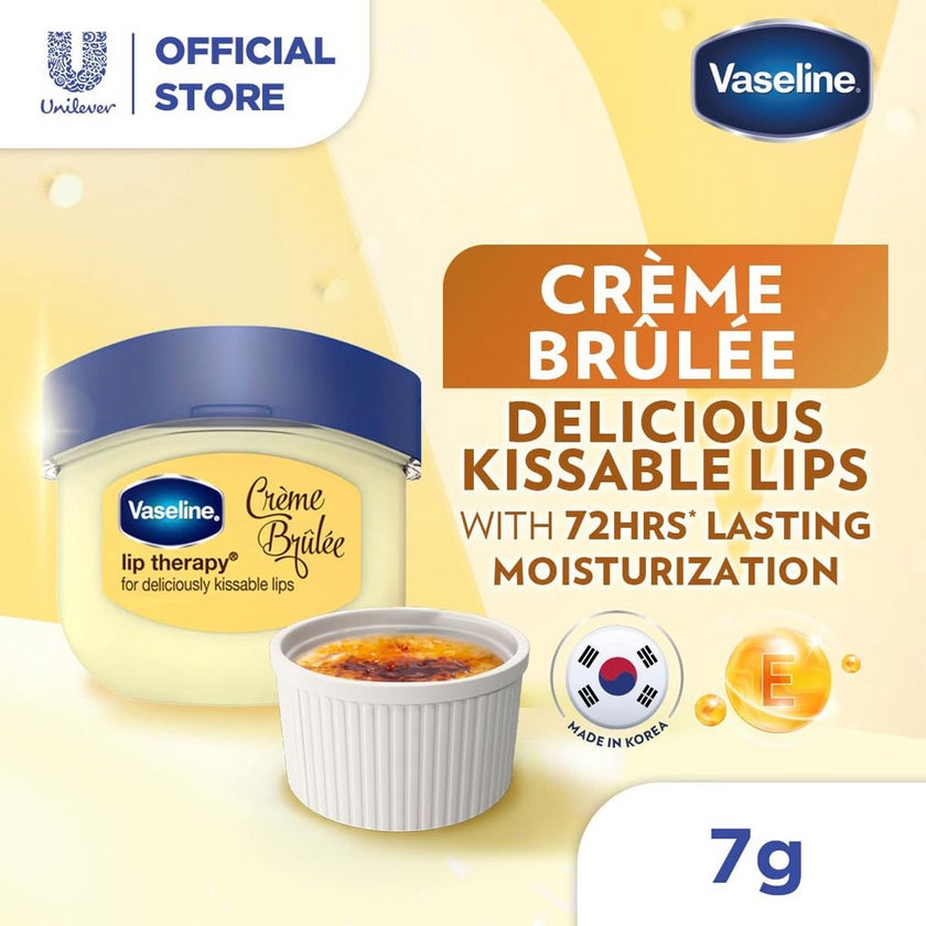 Vaseline Creme Brulee Lip Therapy Balm 7g