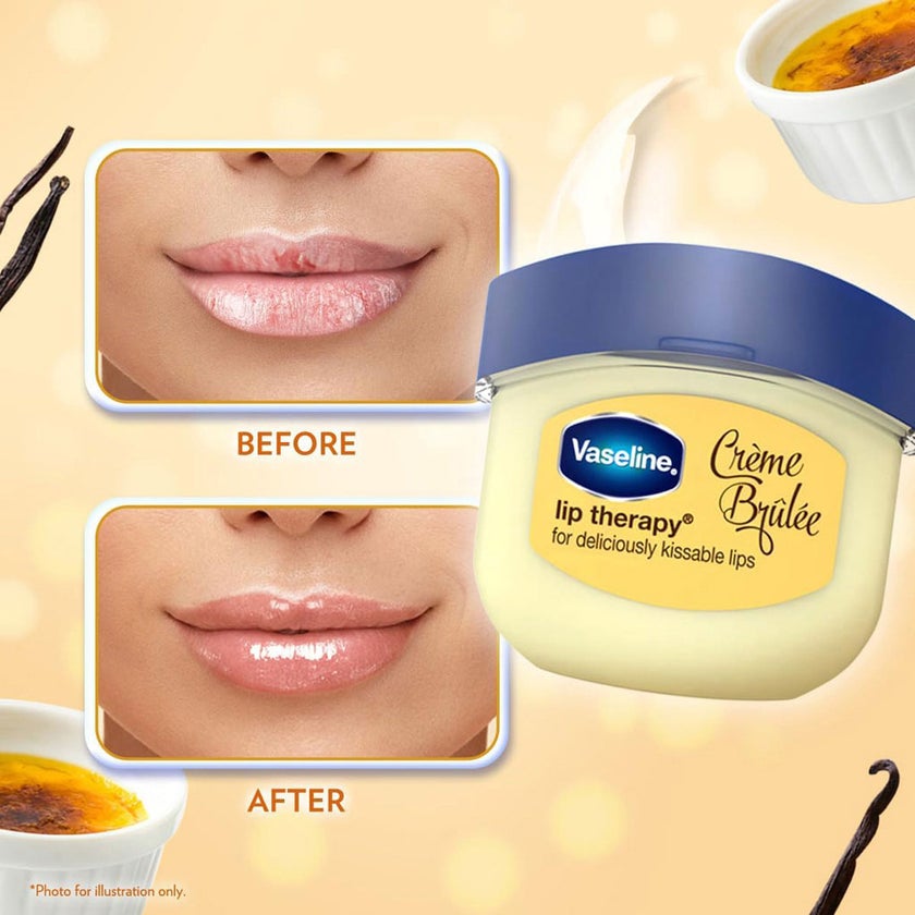Vaseline Creme Brulee Lip Therapy Balm 7g