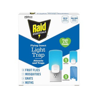 Raid Essentials Flying Insect Light Trap 1 Plug-In Device +1 Cartridge
