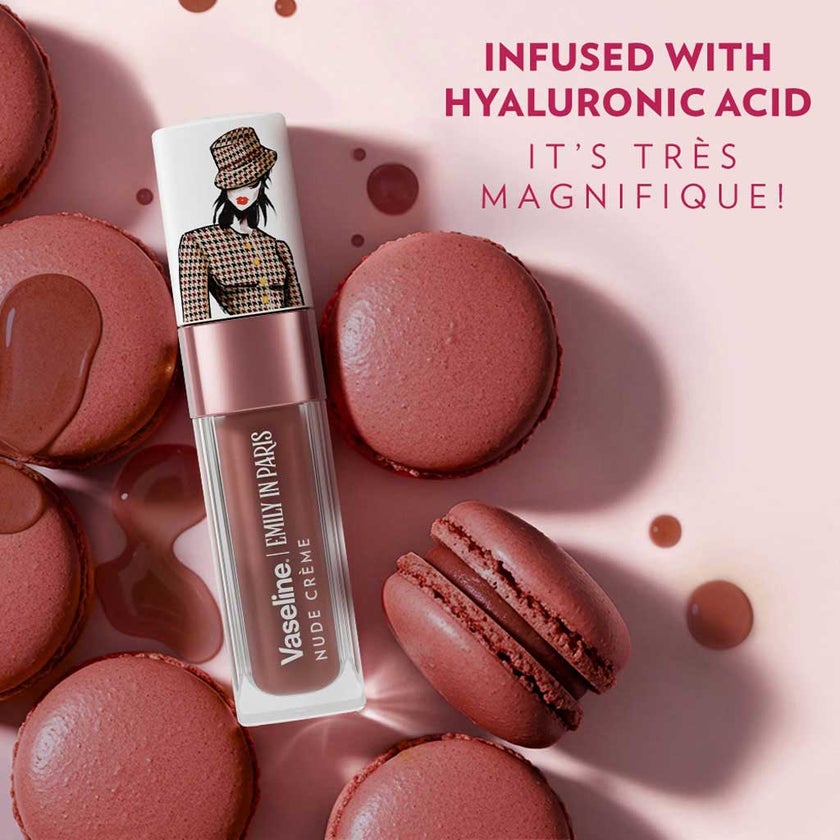 Vaseline Emily In Paris Tinted Lip Oil 4g - Nude Crème