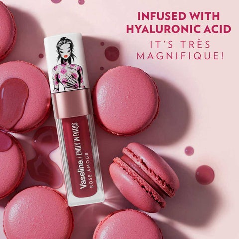 Vaseline Emily In Paris Tinted Lip Oil 4g - Rose Amour