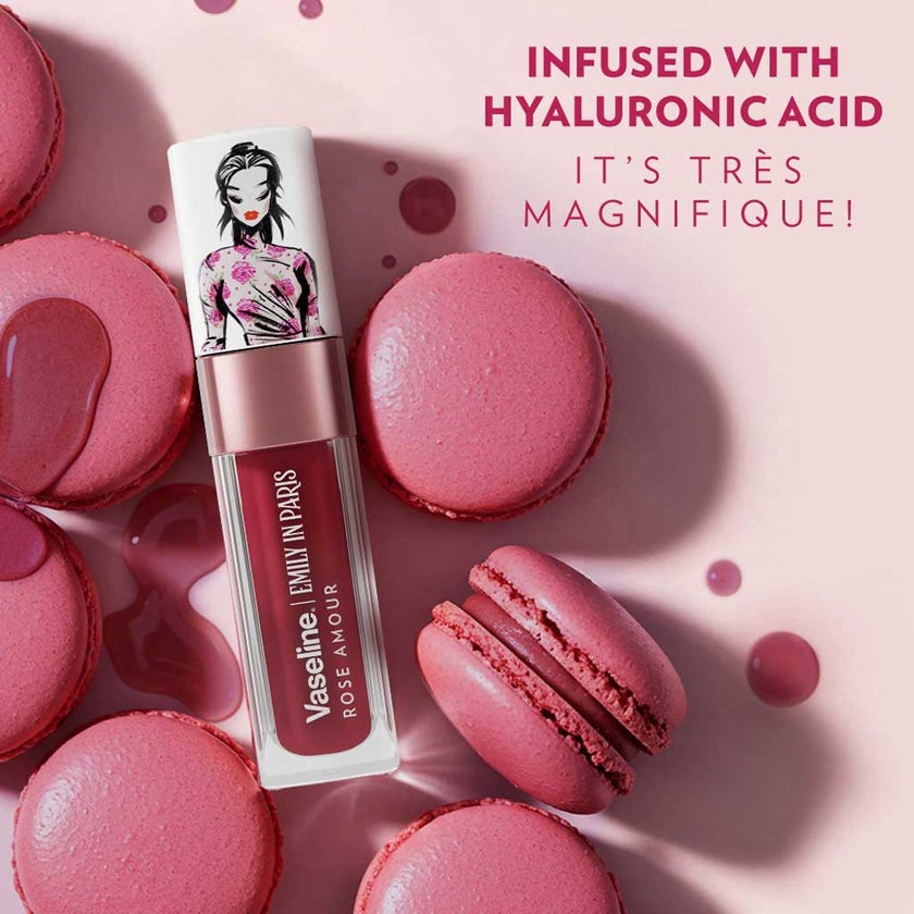 Vaseline Emily In Paris Tinted Lip Oil 4g - Rose Amour