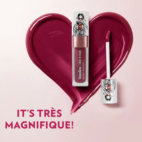 Vaseline Emily In Paris Tinted Lip Oil 4g - Berry Bisous