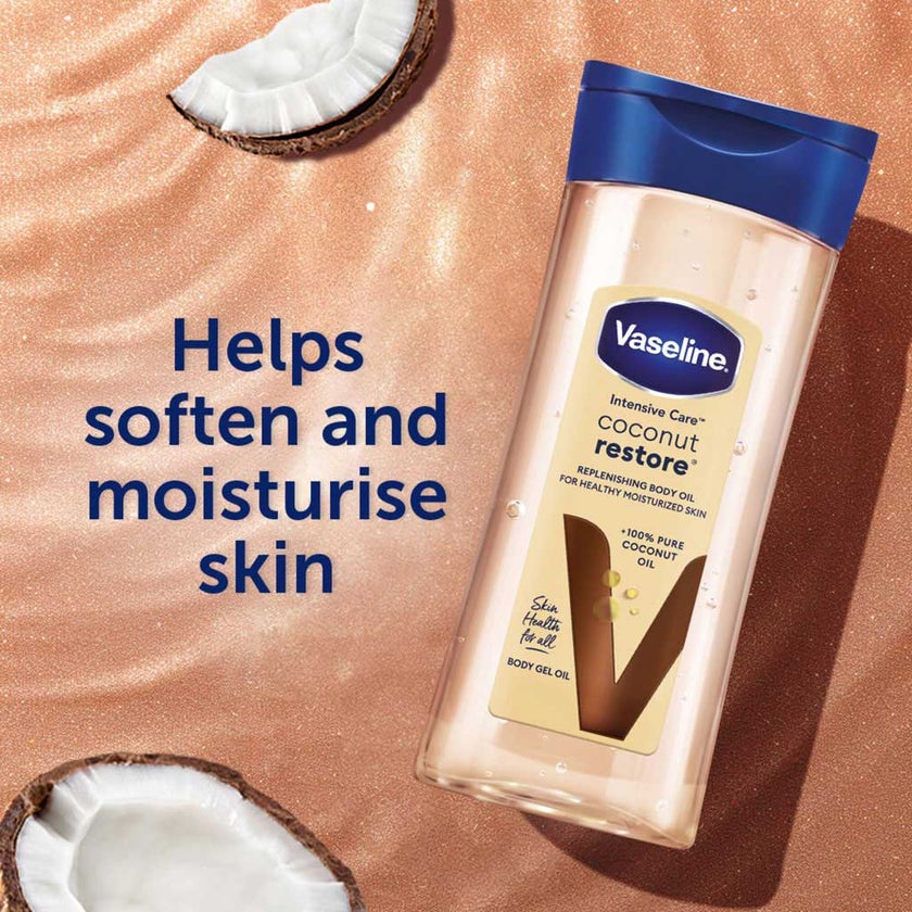 Vaseline Coconut Restore Replenishing Body Oil 200ml