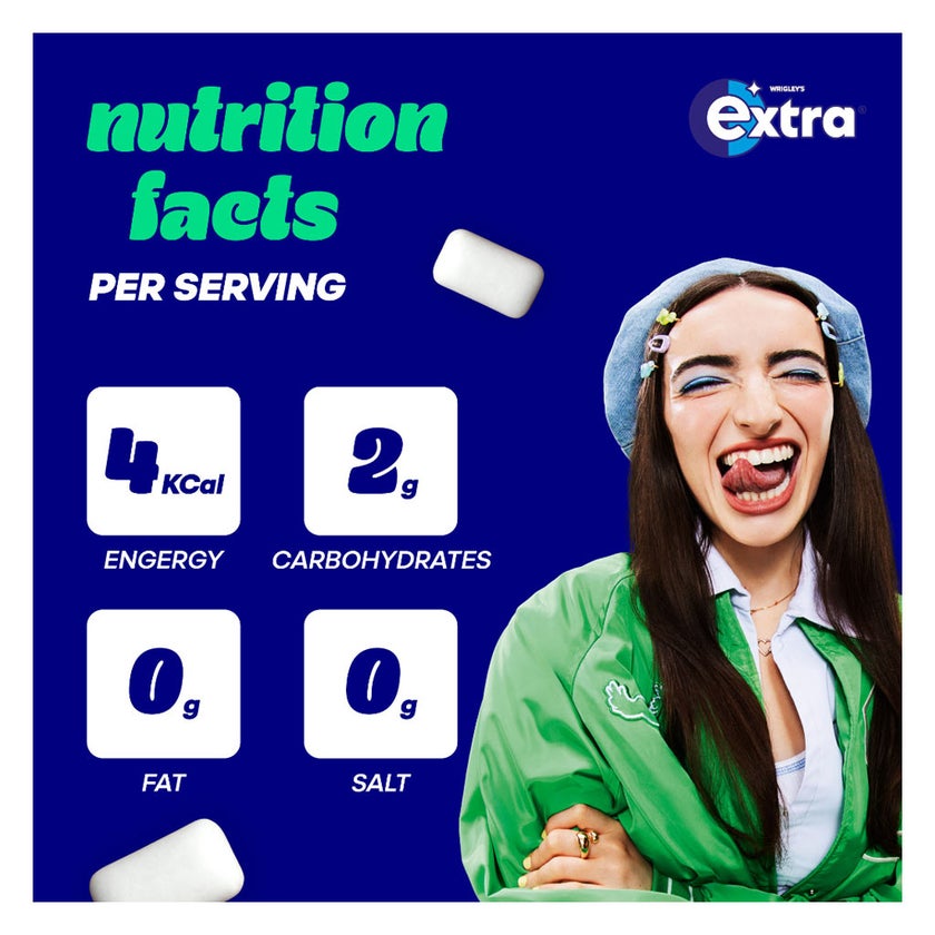 Wrigley's Extra Peppermint Gum Pack of 10's