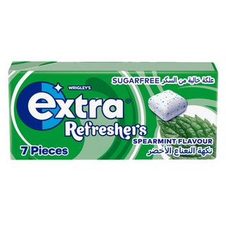 Wrigley's Extra Refreshers Spearmint Gum Pack of 7's